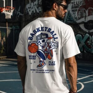 Home death row vintage washed oversized tee